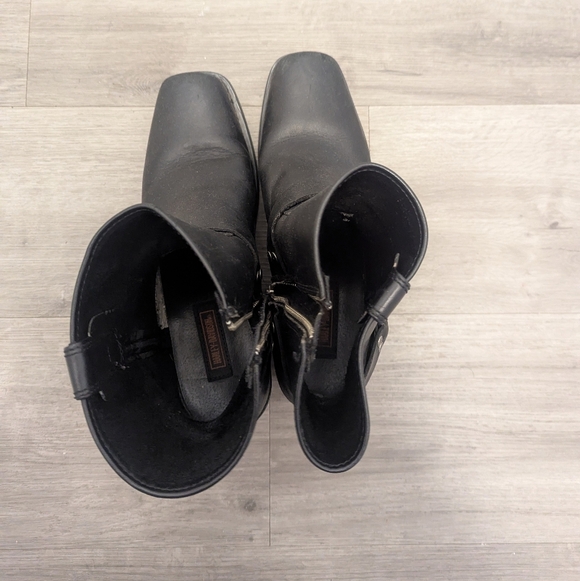 Vintage Size 11 Harley Davidson Leather Biker Boots - Picture 2 of 8